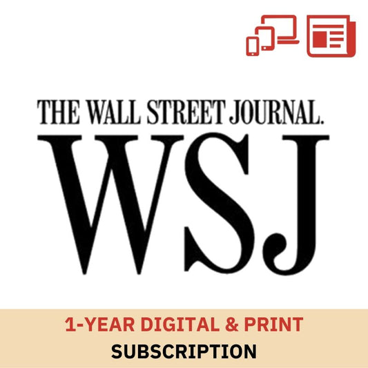 The Wall Street Journal 1-Year (Print & Digital) Subscription