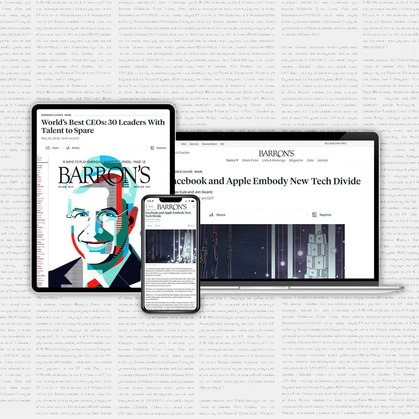 Barron's 1-Year (Digital) Subscription