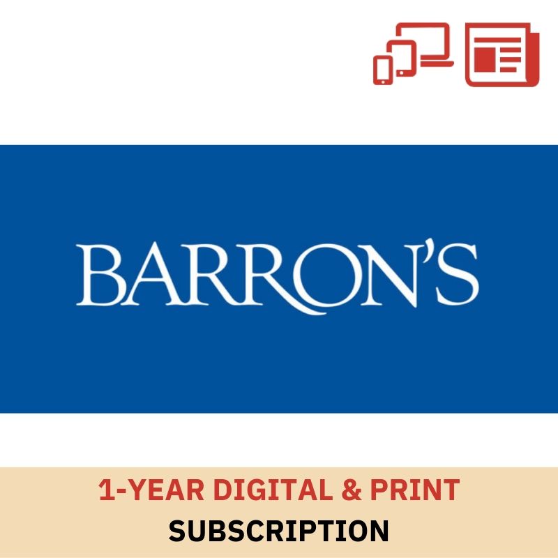 Barron's 1-Year (Print & Digital) Subscription