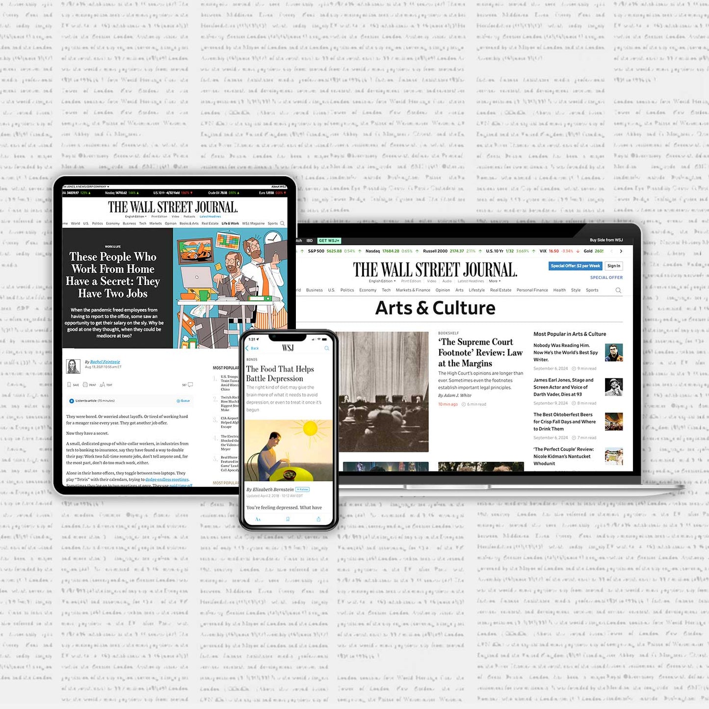Wall Street Journal (Digital) 10-Year Lifetime Subscription